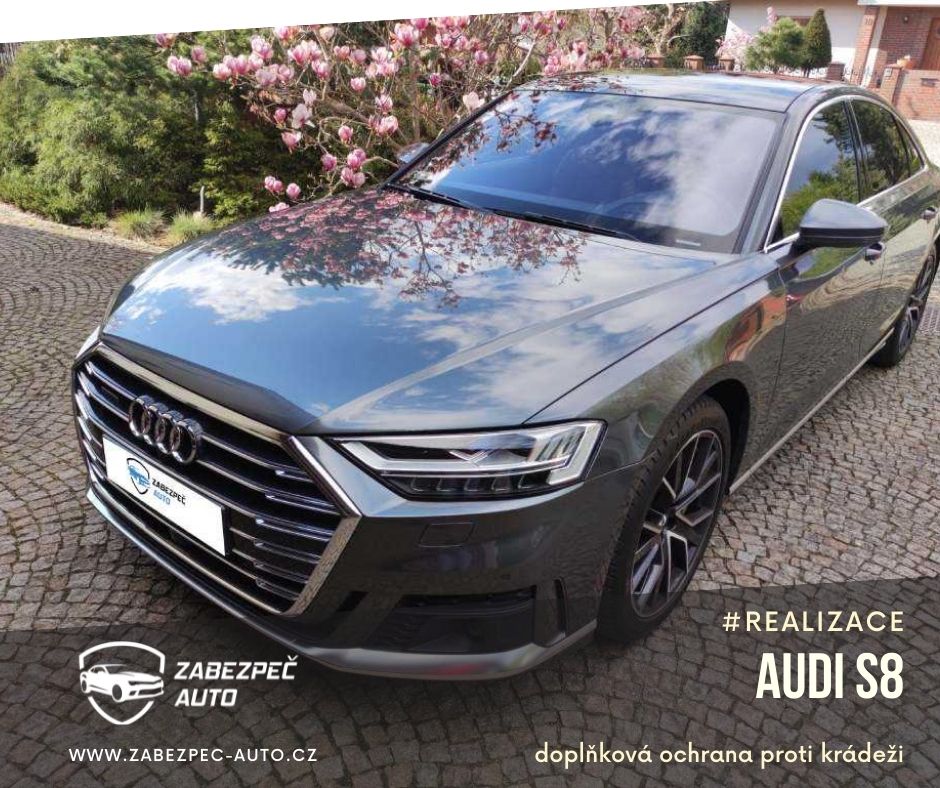 Audi S8 – Doplňková ochrana proti krádeži
