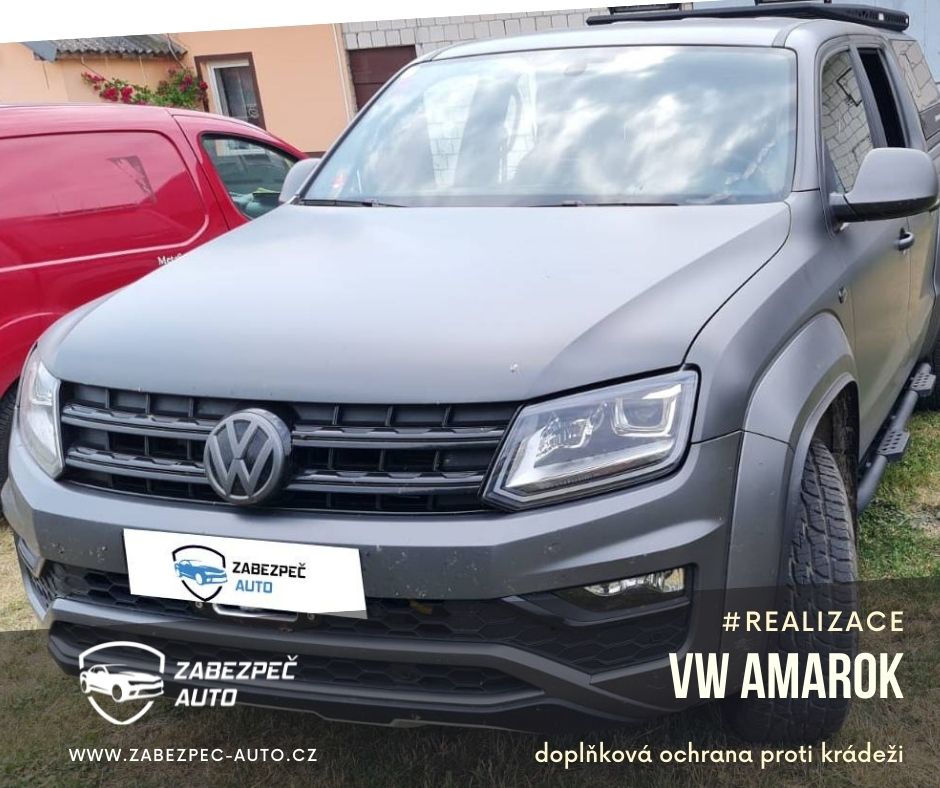 VW Amarok - Doplňková Ochrana Auta Proti Krádeži CanLock