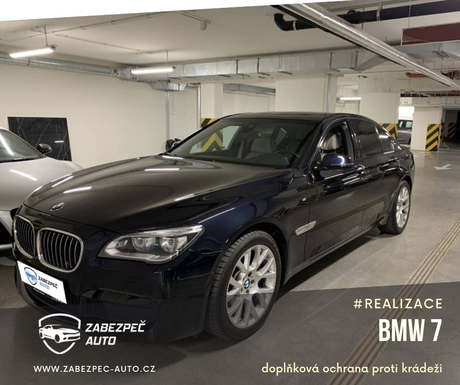 BMW 7 – Doplňková Ochrana Auta Proti Krádeži